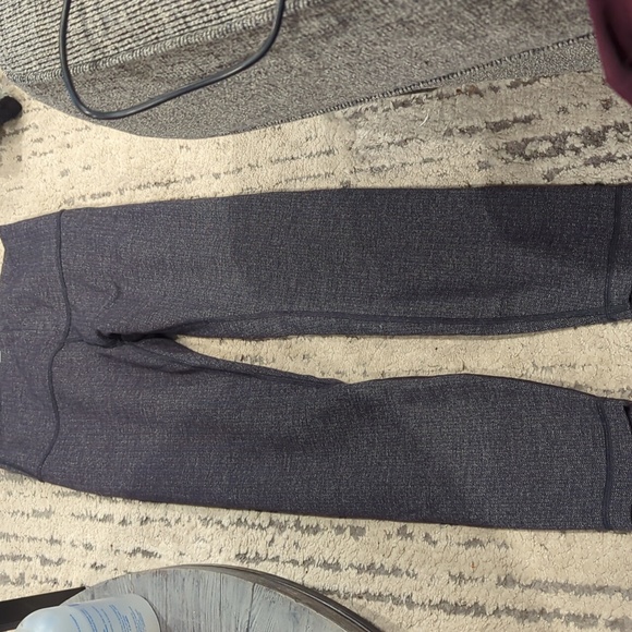 Lululemon Wunder Under Hi-Rise 7/8 Tight *25"Luon Variegated Knit Blk Hther - Picture 8 of 9